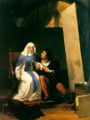 Filippo Lippo Falling in Love with his Model 1822 histories Hippolyte Delaroche